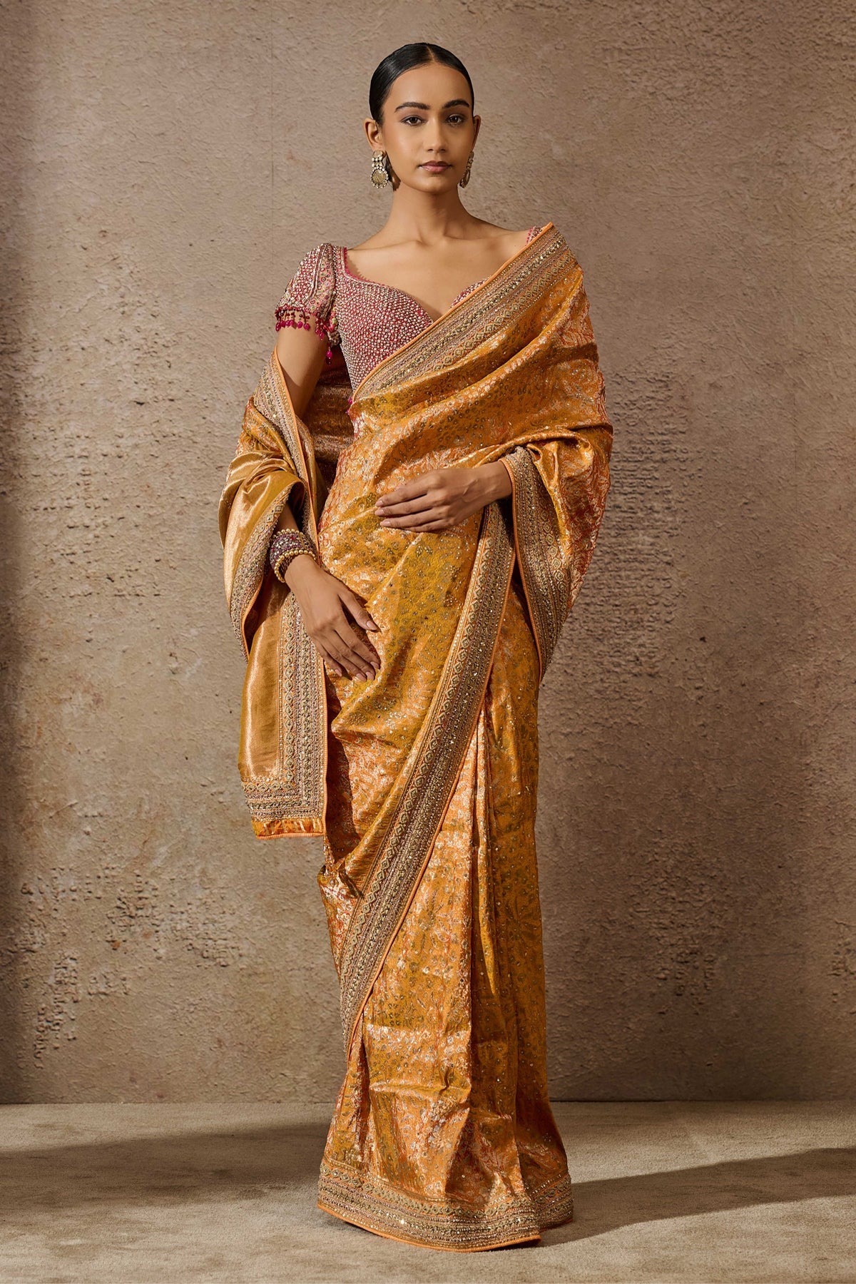 Brocade Saree Blouse Fabric