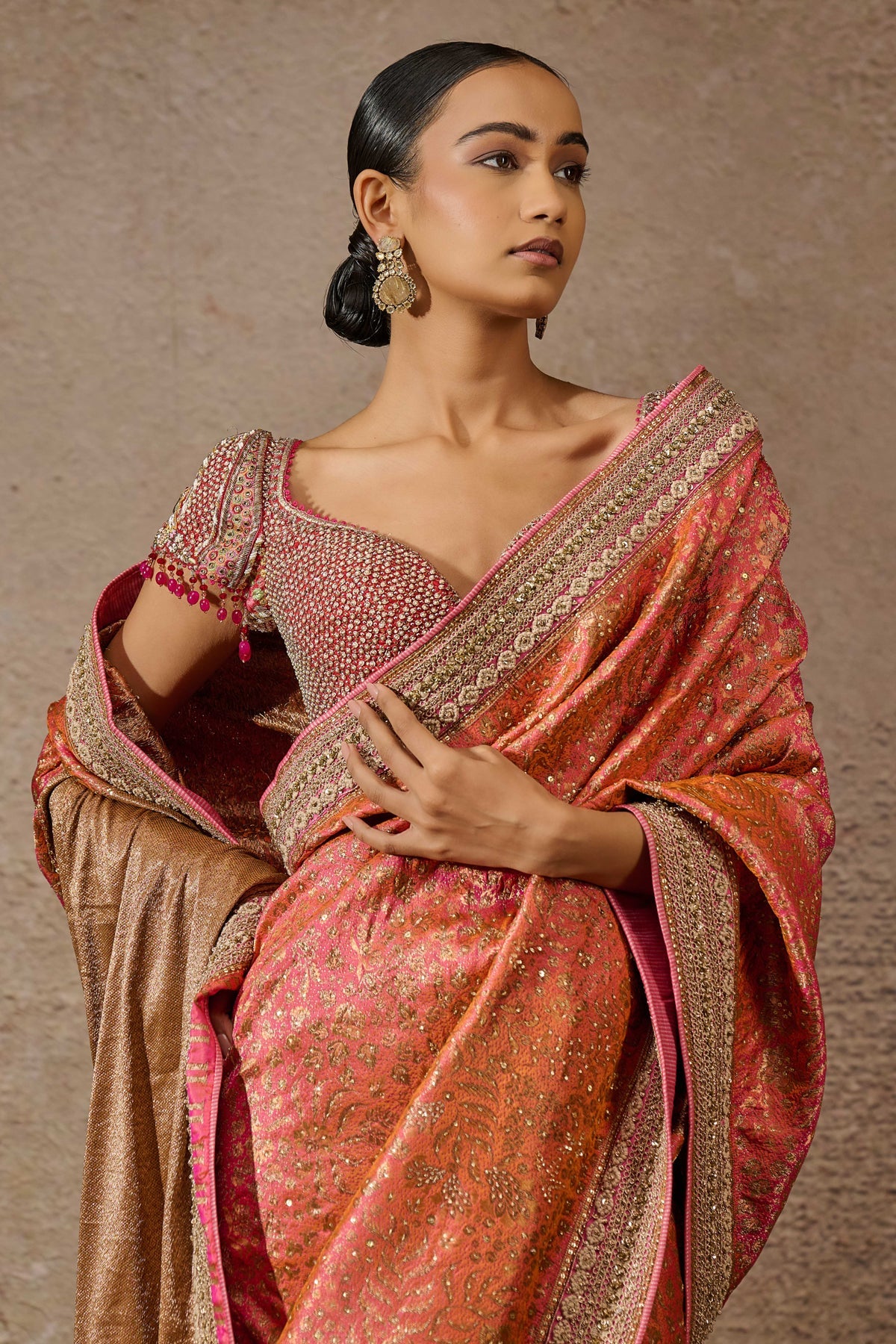 Brocade Saree Blouse Fabric