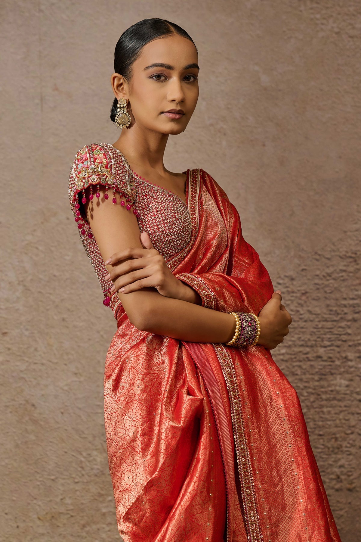 Brocade Saree Blouse Fabric