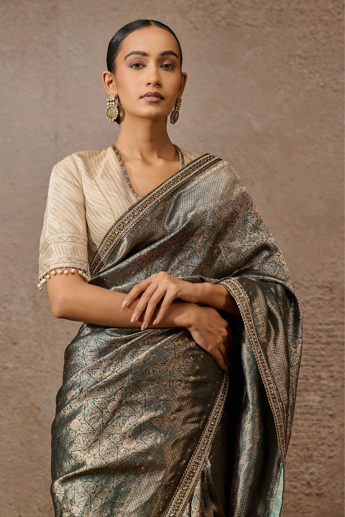 Brocade Saree Blouse Fabric