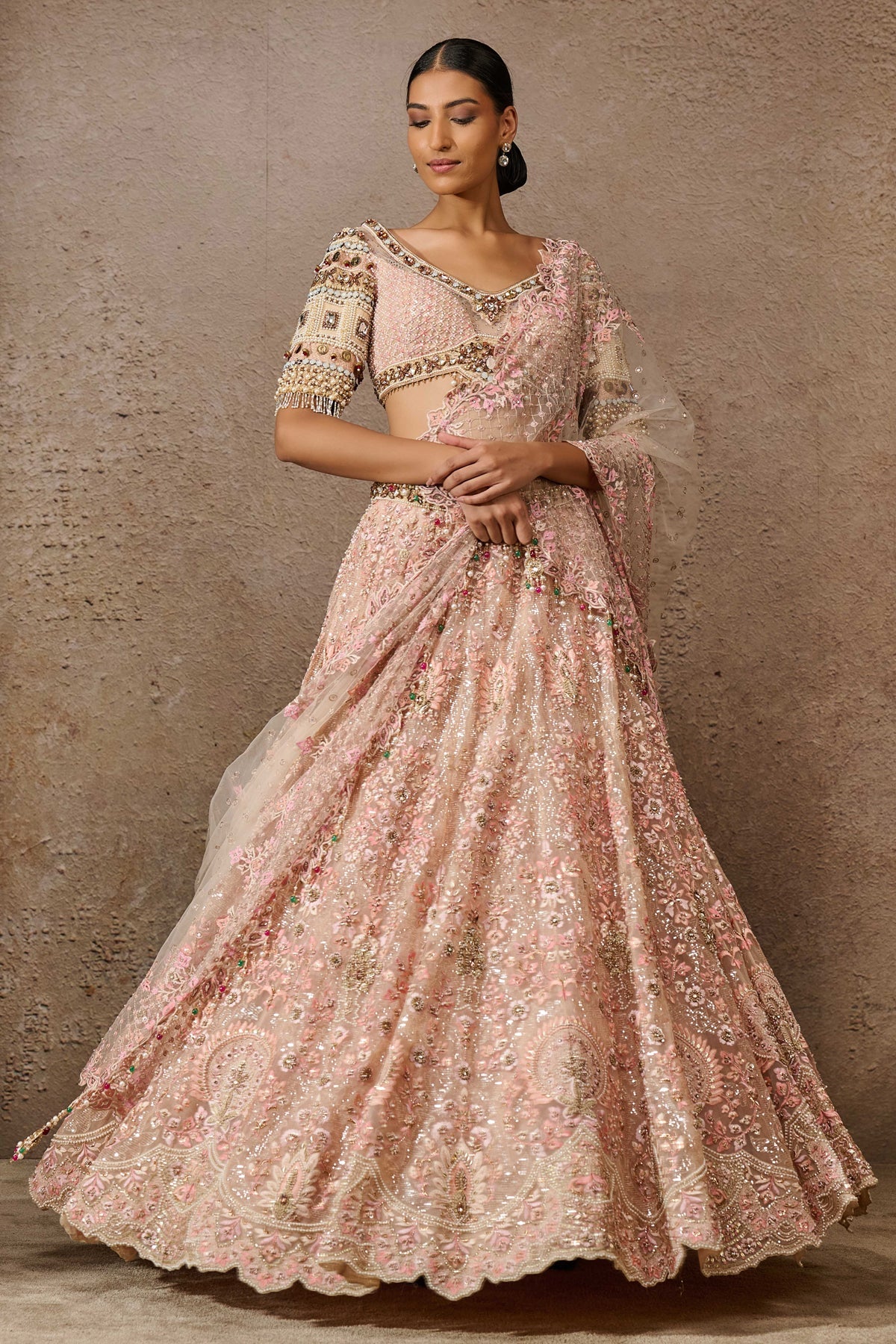 Otherworldly Classic Embroidered Lehenga