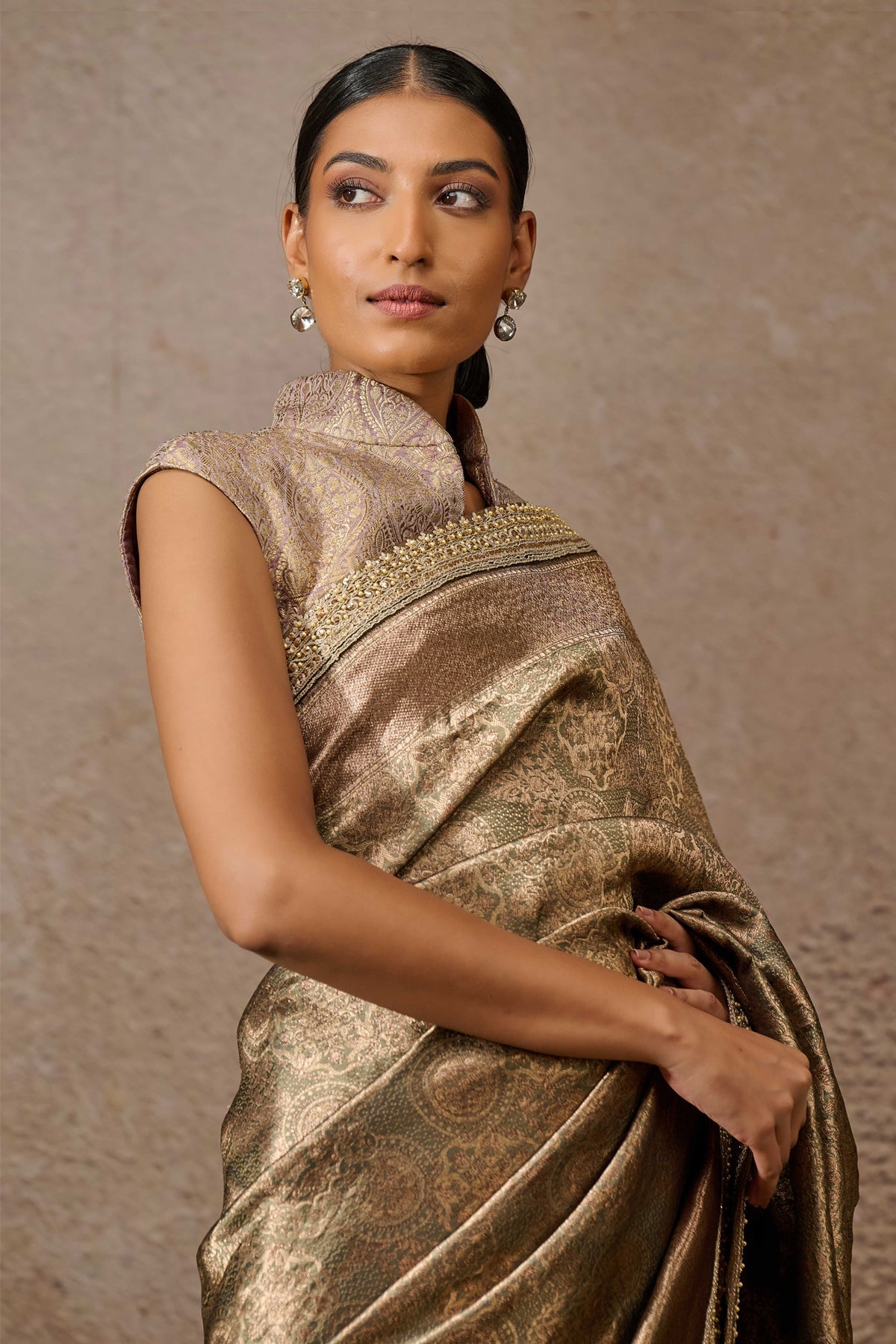 Brocade Saree Blouse Fabric