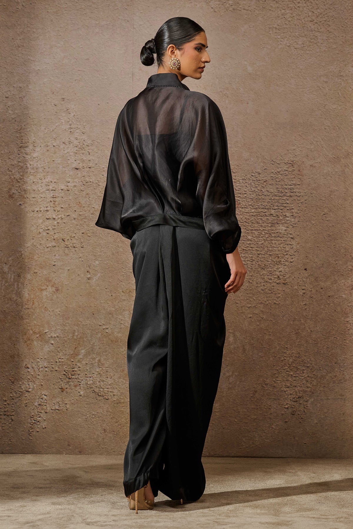 Ruched Top & Trouser Co Ord Set