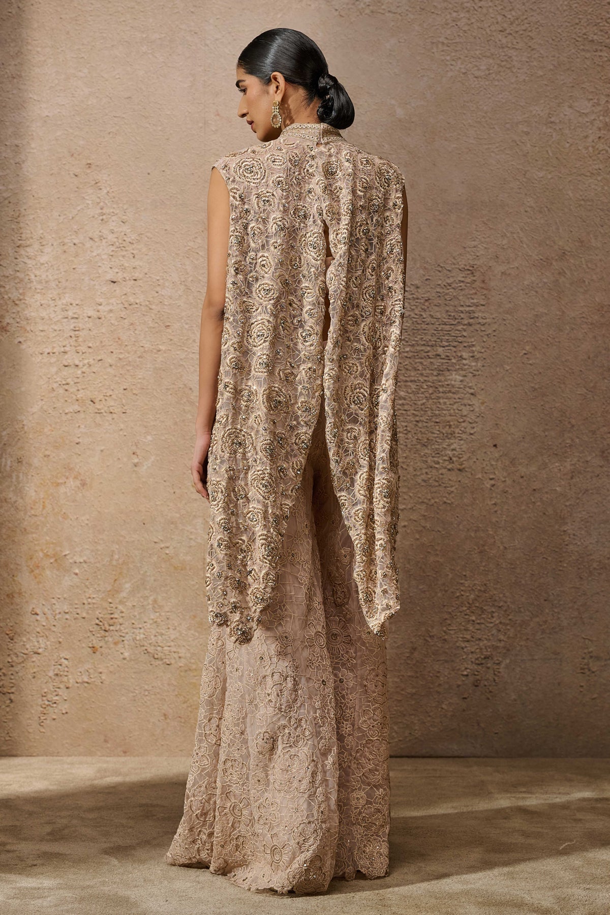 Floralâ Embroideredâ Sharara