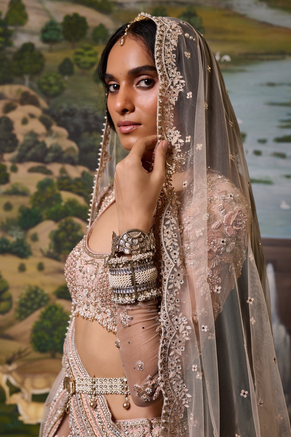 Embroidered & Embellished LEhenga