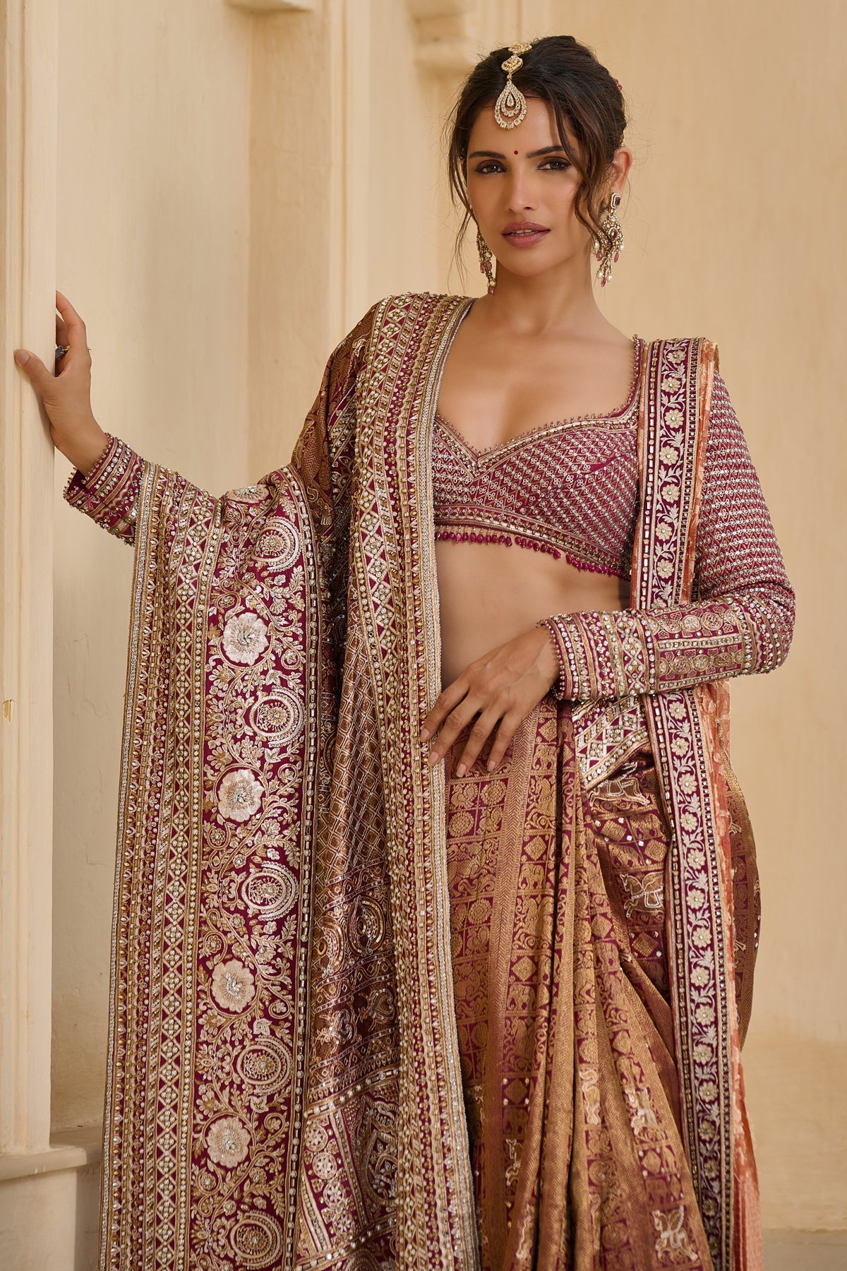 Bidri Kanjivaram Saree