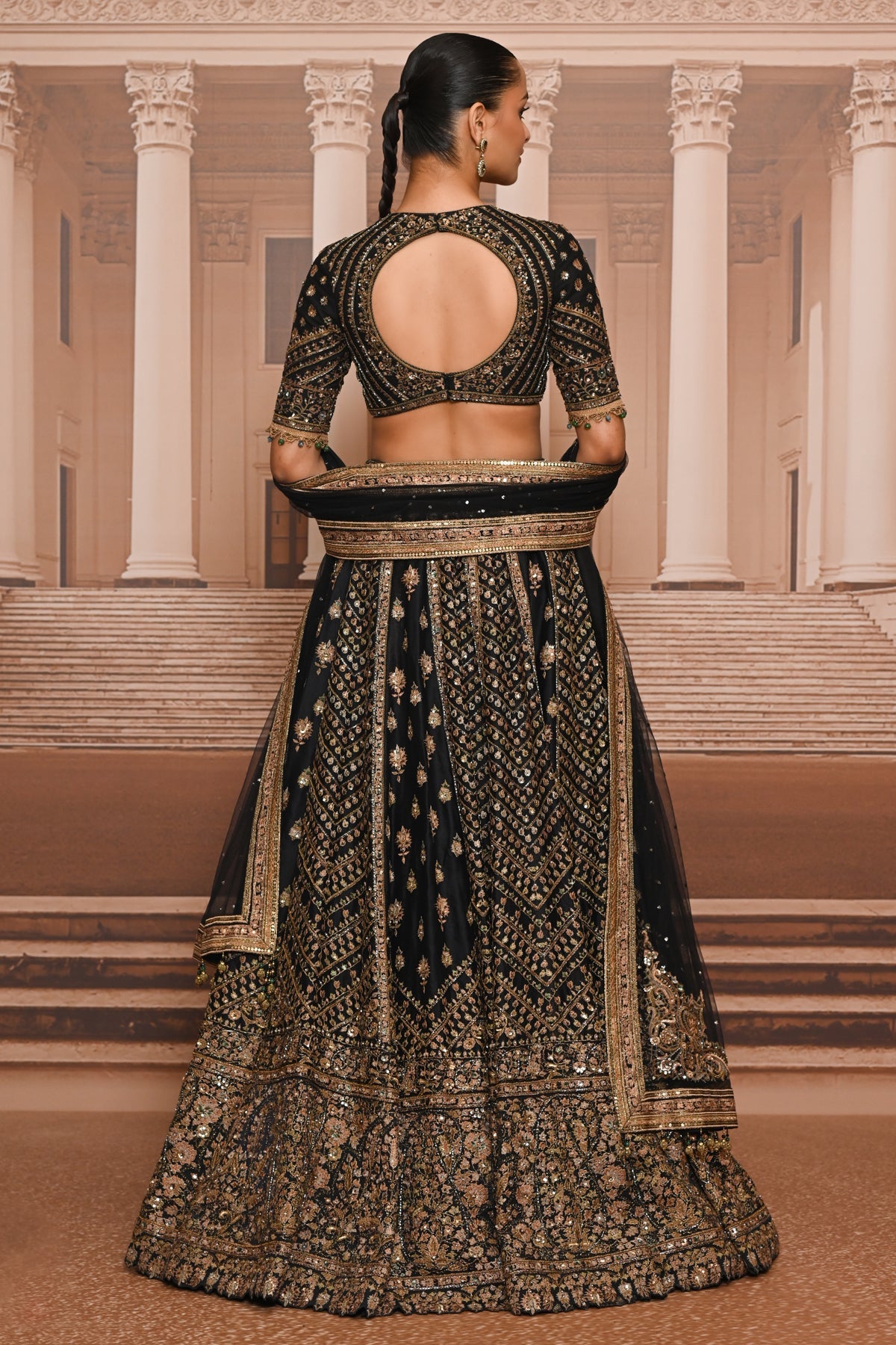 Ever Bloom Hand Embroidered Lehenga