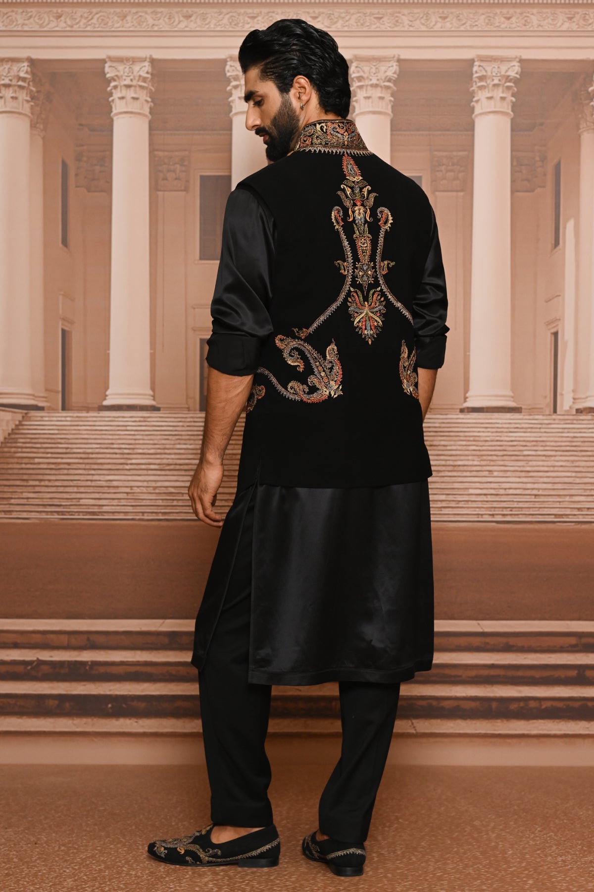 Ever Bloom Paisley Waistcoat Set