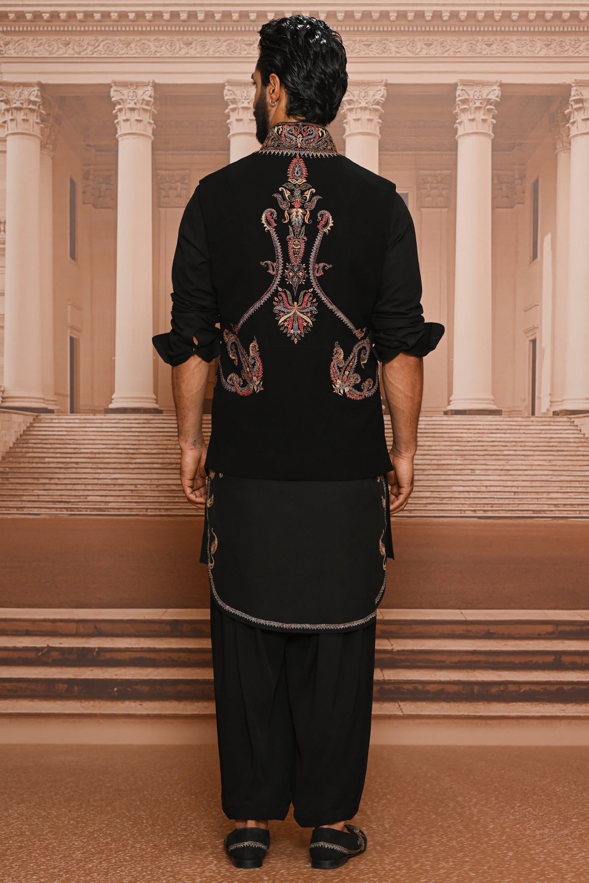 Ever Bloom Paisley Waistcoat Set