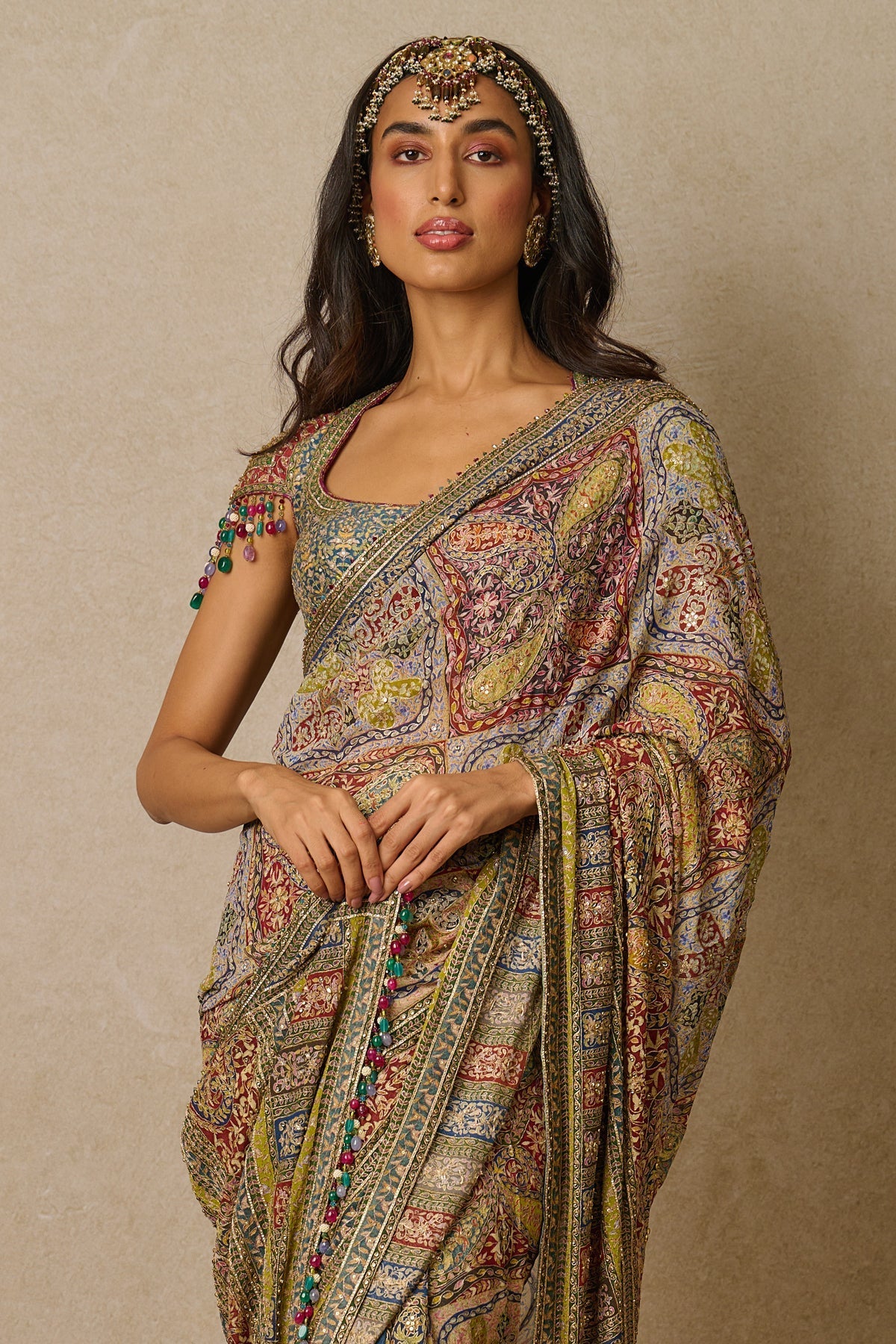 Saree , Blouse - Only Saree