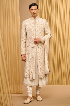 Embroidered Sherwani Set