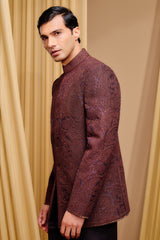 Embroidered Bandgala Set