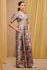 Signature Brocade Jumpsuit