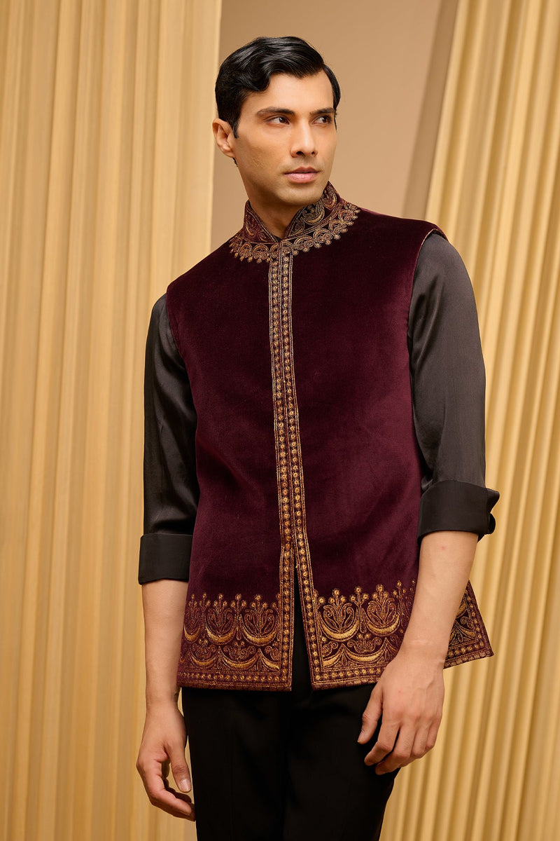 Classic Embroidered Waistcoat