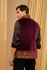 Classic Embroidered Waistcoat