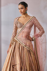 Blouse-Dupatta-Lehenga