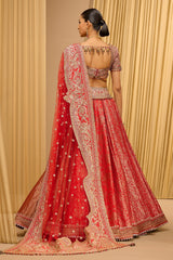 BROCADE EMBROIDERED LEHENGA