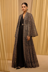 Signature Embroidered Long Jacket