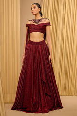 Classic Crinkle Lehenga