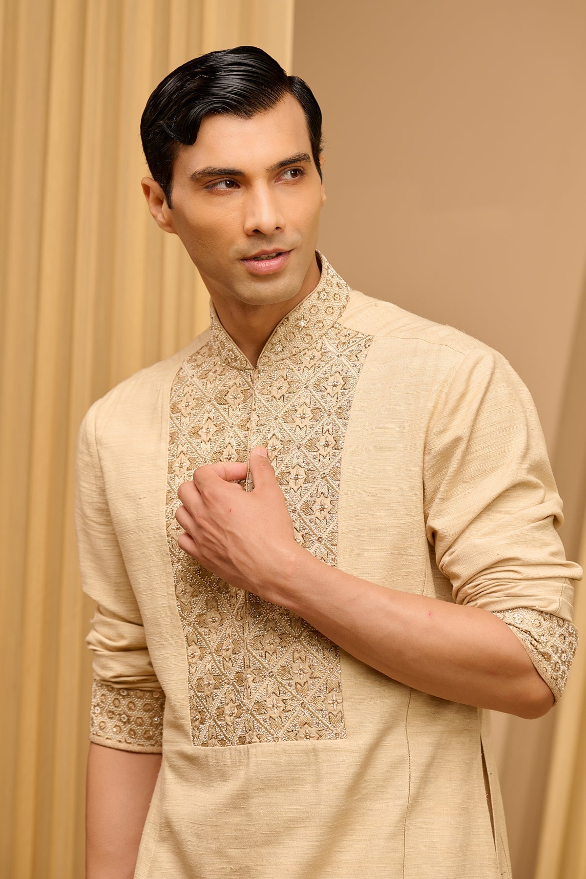 Embroidered Kurta Set - Only Kurta