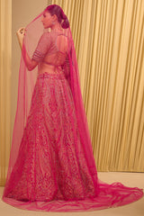 PAISLEY HAND-EMBROIDERED CLASSIC BRIDAL LEHENGA