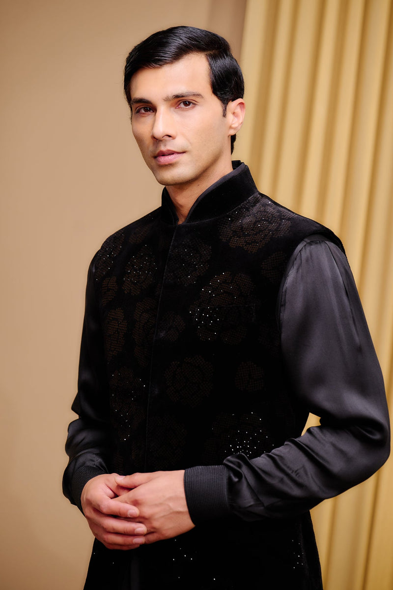 Indowestern Waistcoat Set