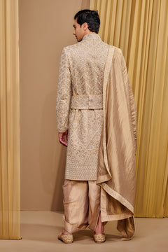 Classic Embroidered Sherwani Set