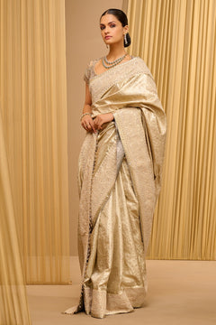 CLASSIC KANJEEVARAM EMBELLISHED SAREE