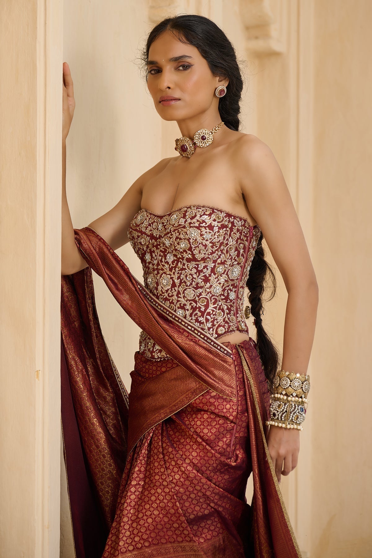 Quintessence Kanjivaram Concept Saree