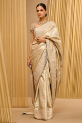 CLASSIC KANJEEVARAM EMBELLISHED SAREE