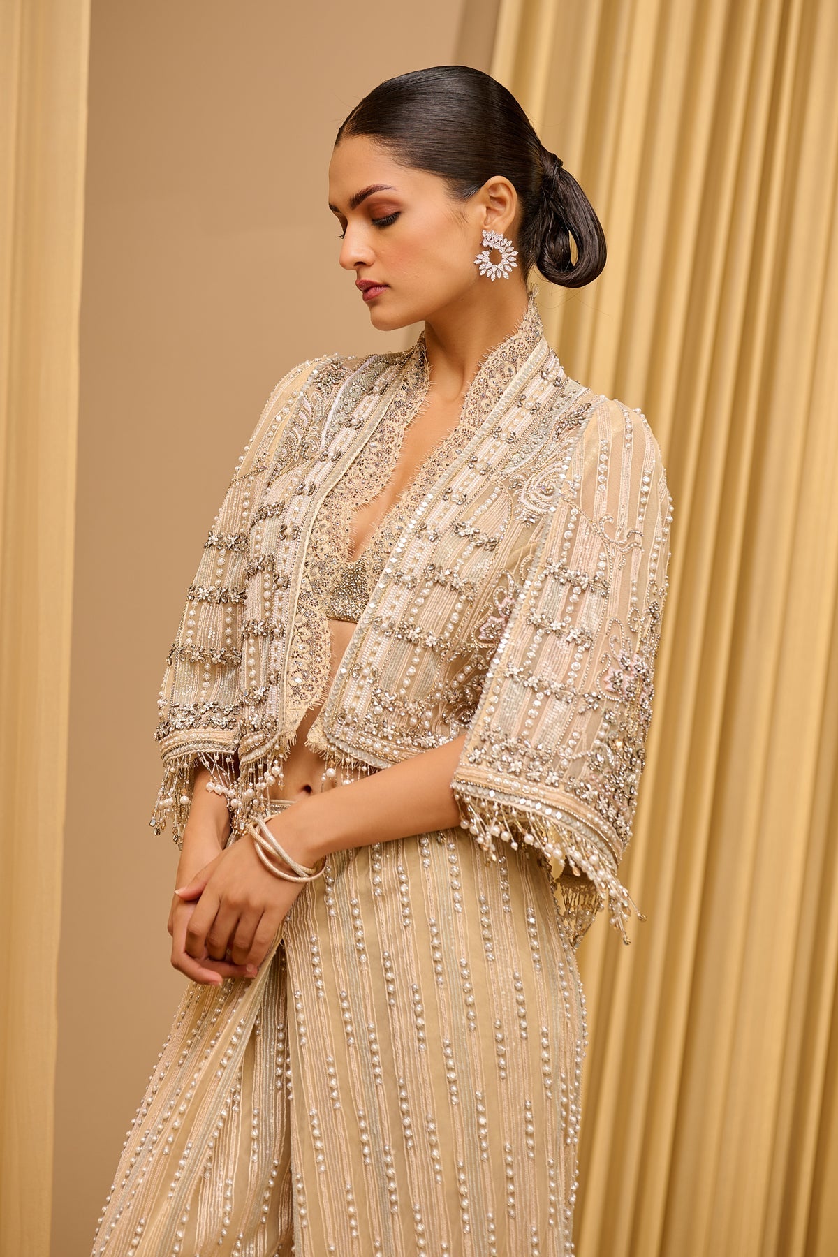 Art Nouveau Gilet Co Ord Set