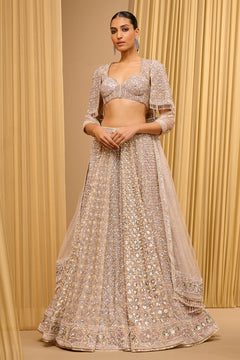 MUGHAL JAAL CLASSIC EMBROIDERED LEHENGA