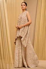 FLORAL EMBROIDERED SHARARA