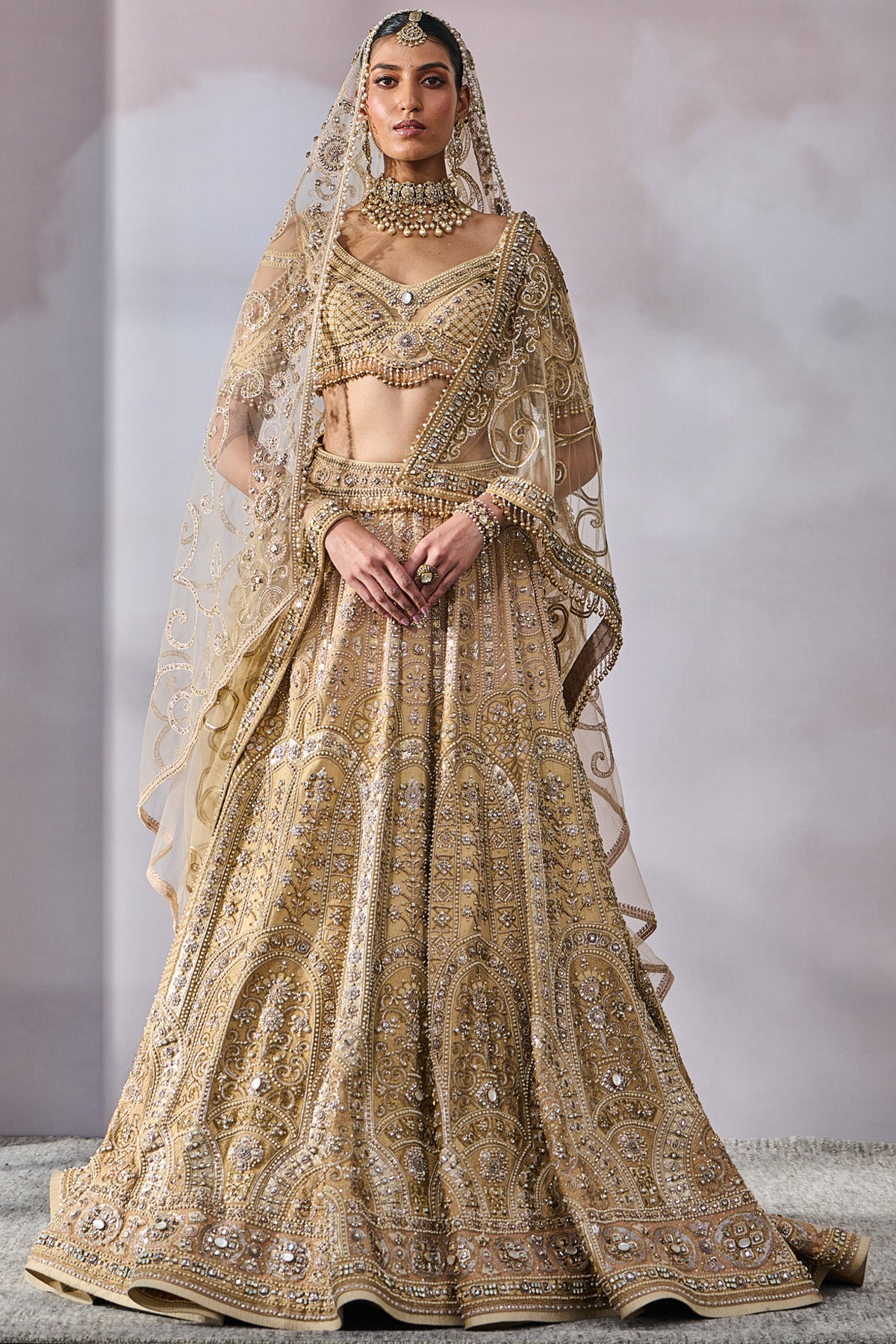 Blouse Dupatta Lehenga Veil