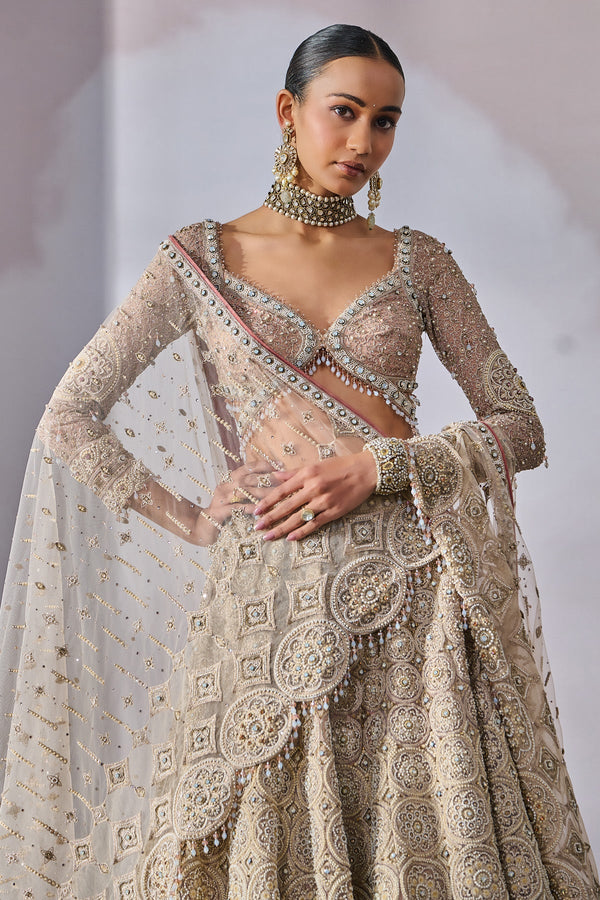 Blouse-Dupatta-Lehenga