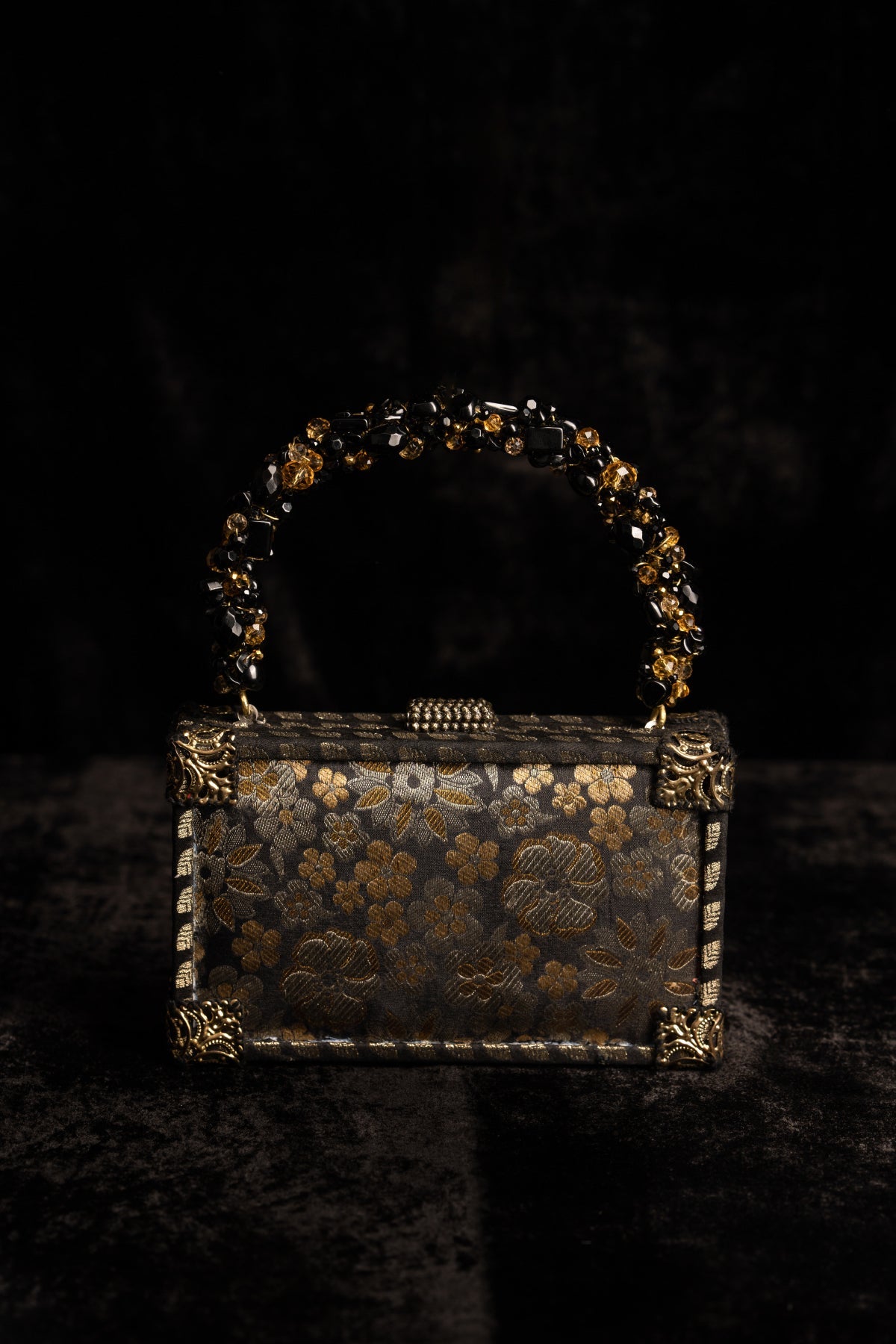 Our Hand Woven 'Phool Chadar' Brocade Case Bag