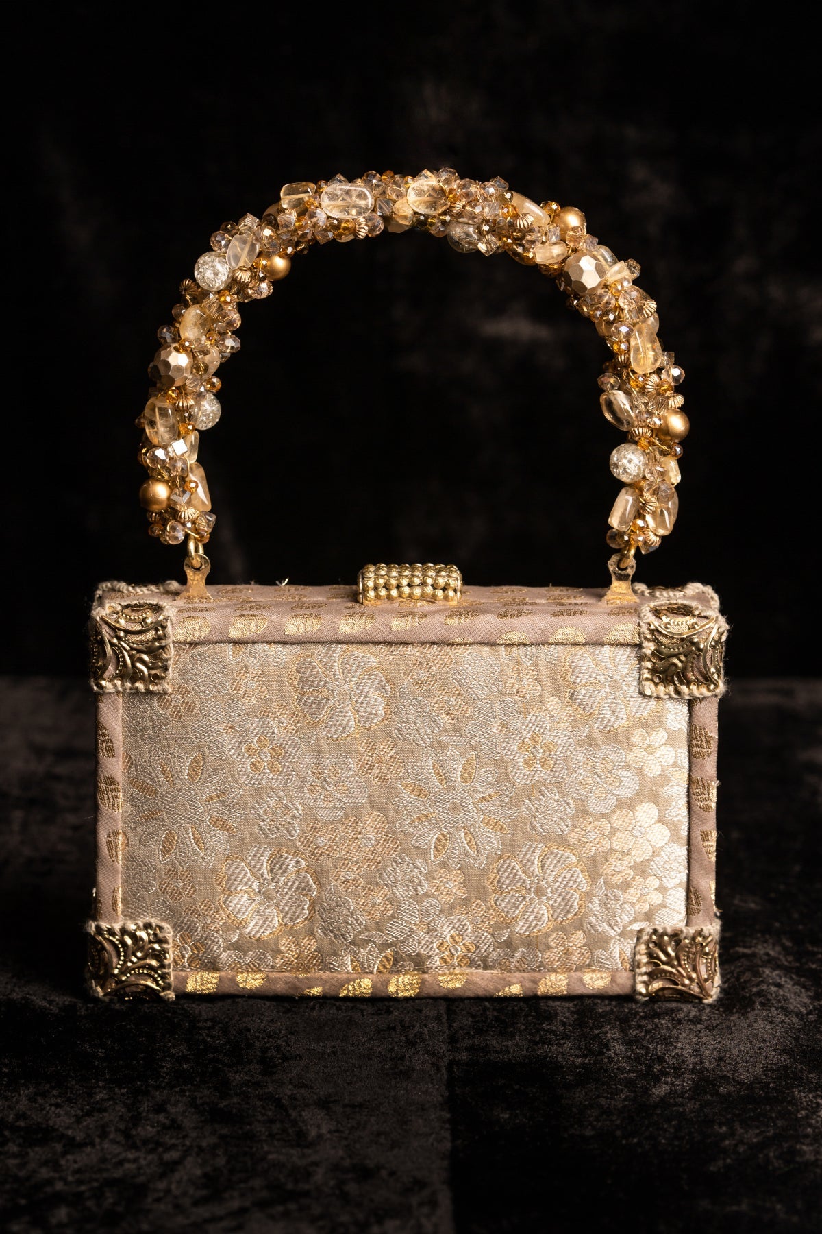 Our Hand Woven 'Phool Chadar' Brocade Case Bag
