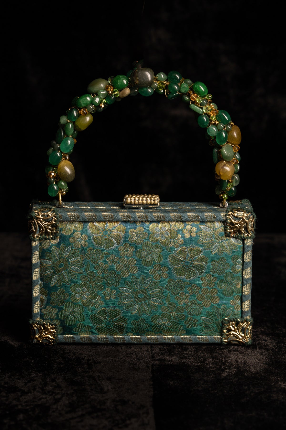 Our Hand Woven 'Phool Chadar' Brocade Case Bag