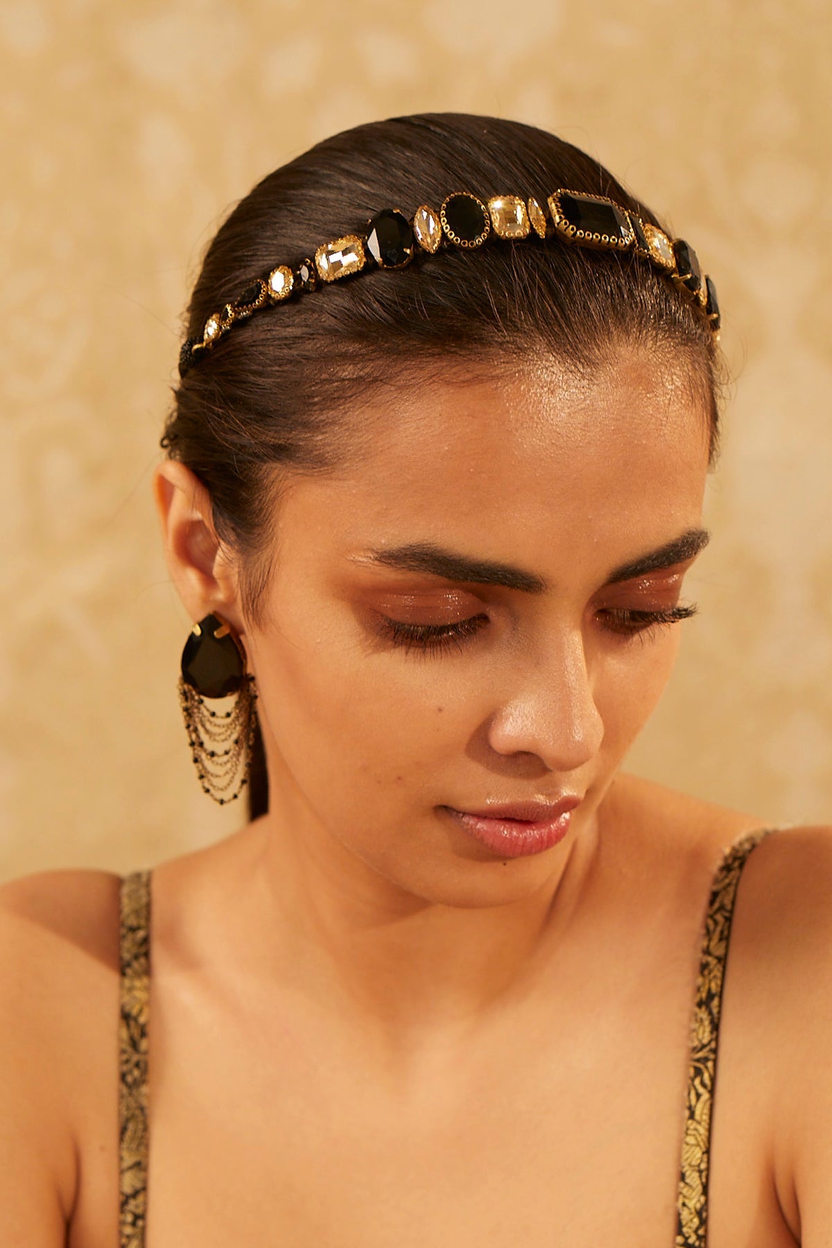 Graded Crystals Headband