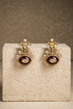 Jadau Statement Studs