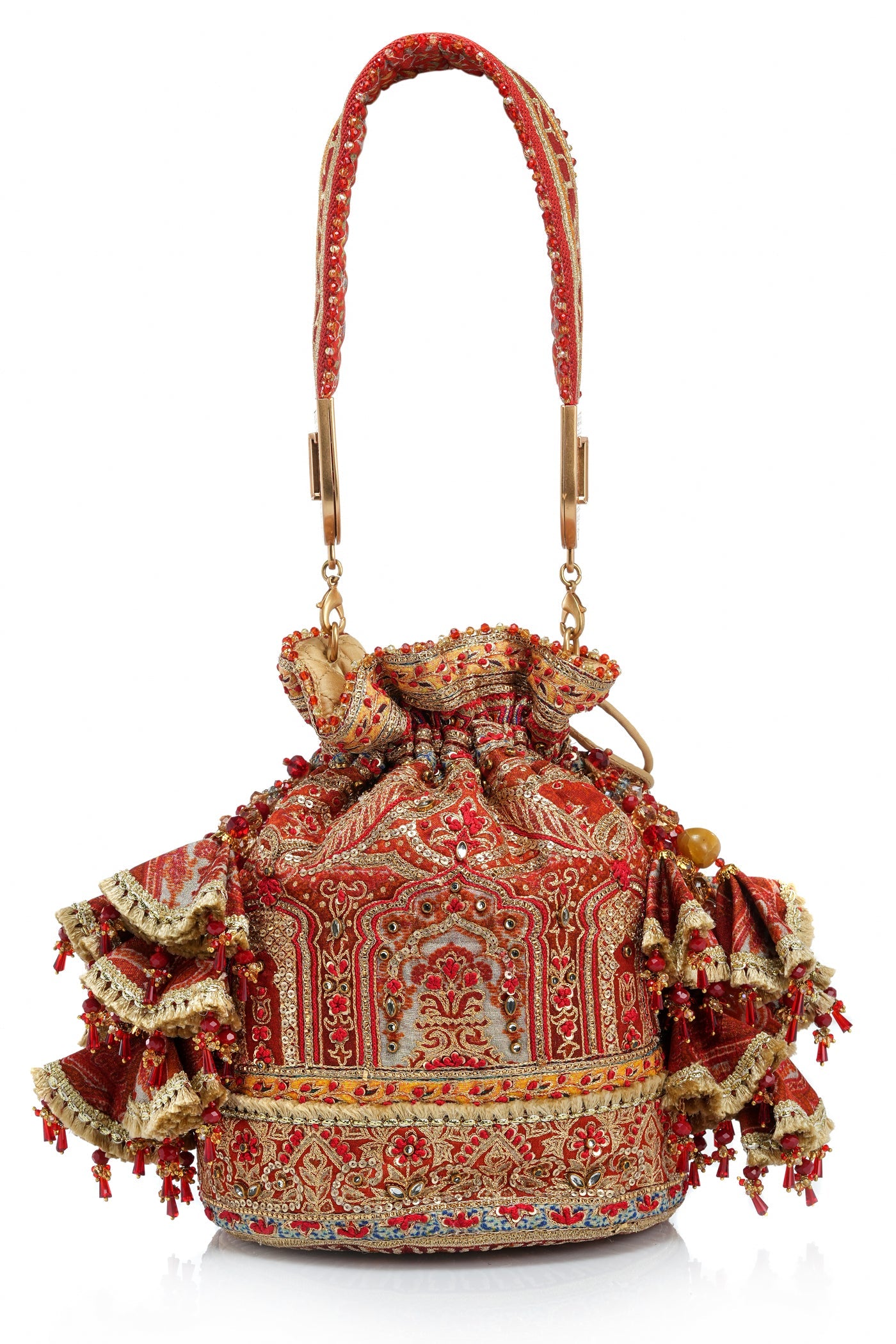 Embroidered Potli