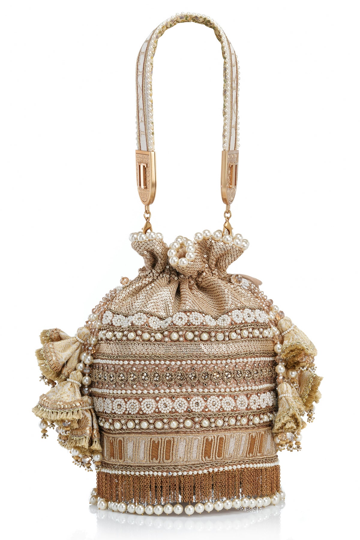 Embroidered Byzentium Potli