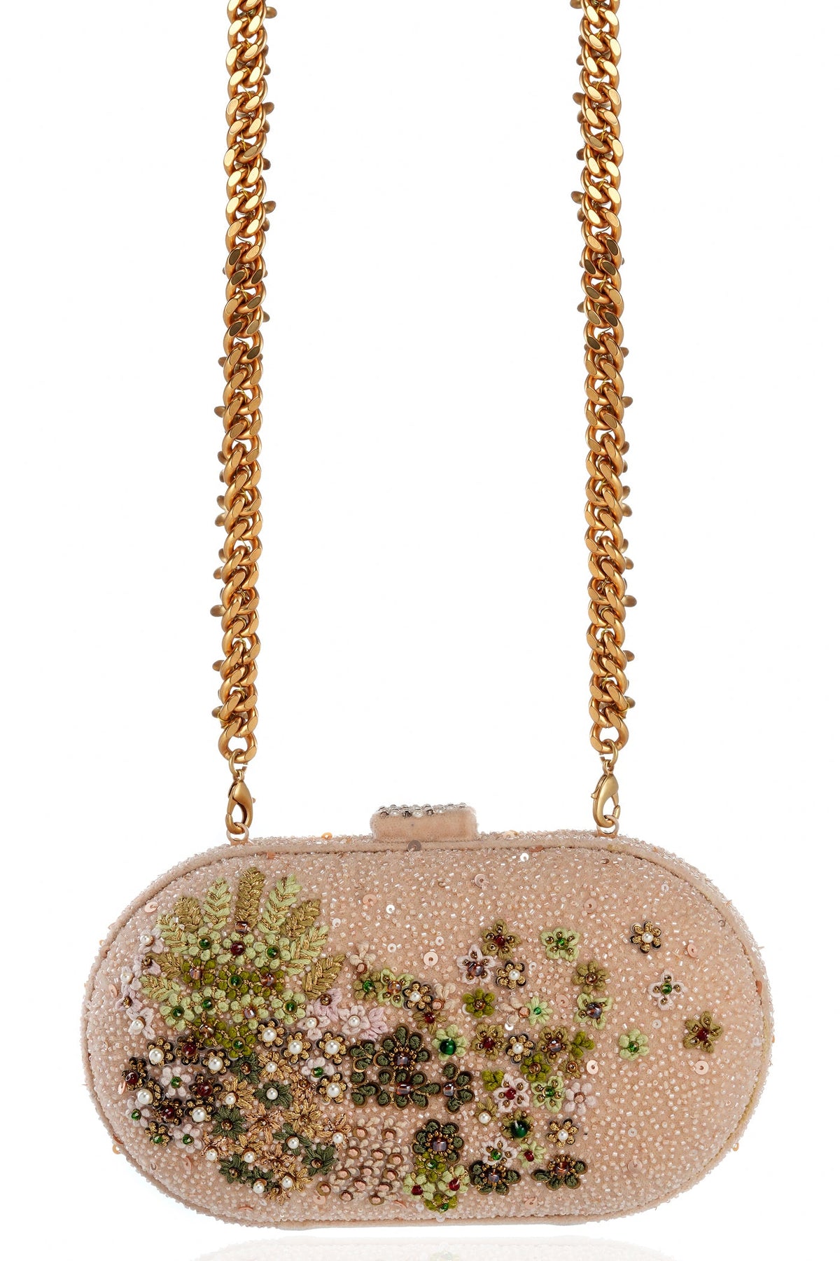 Embroidered Clutch