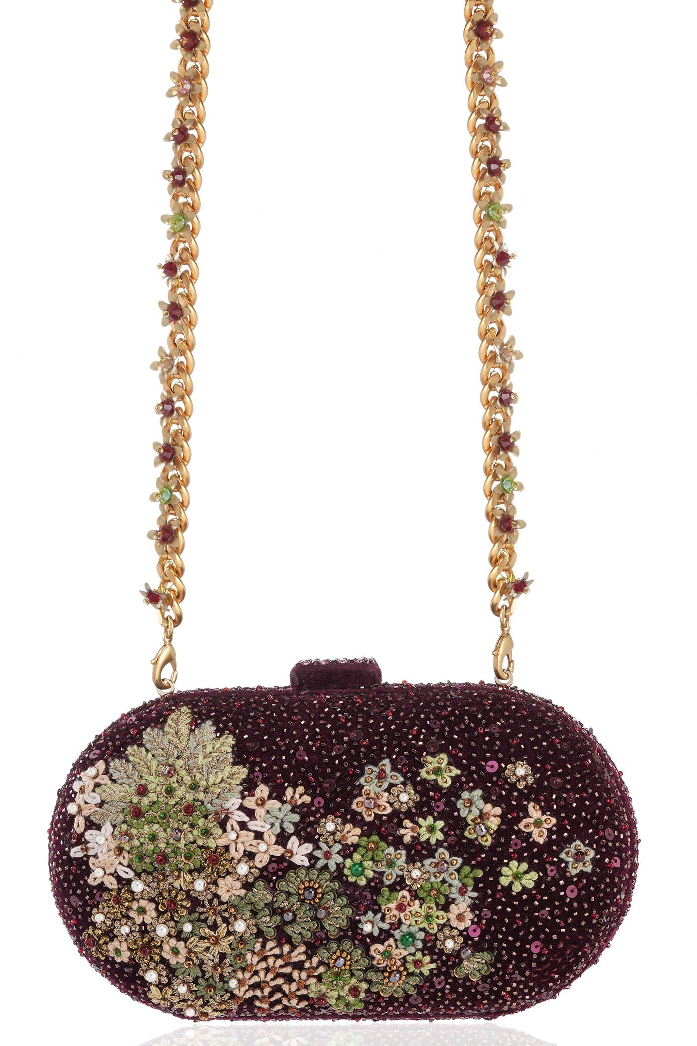 Embroidered Clutch