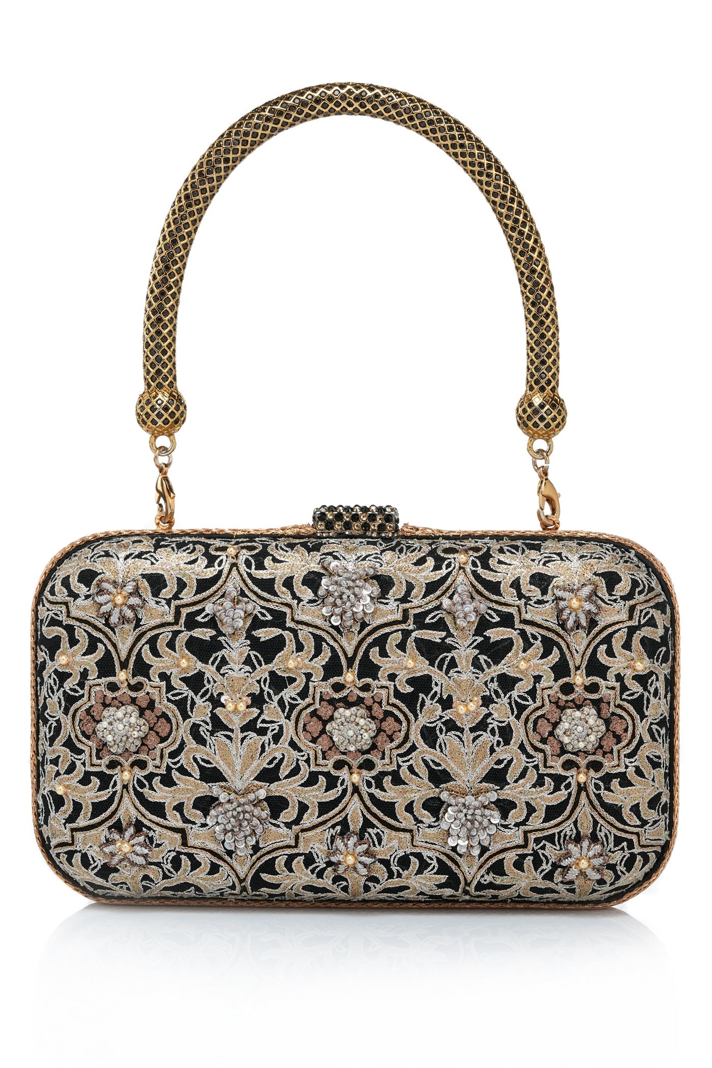 Embroidered Clutch