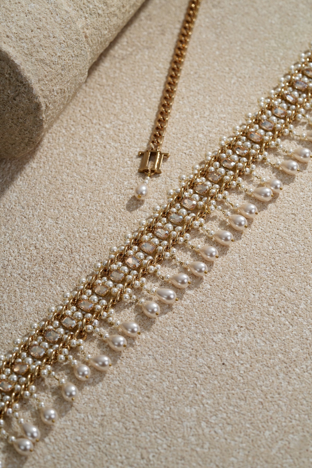 Jewelled Chain Belt
