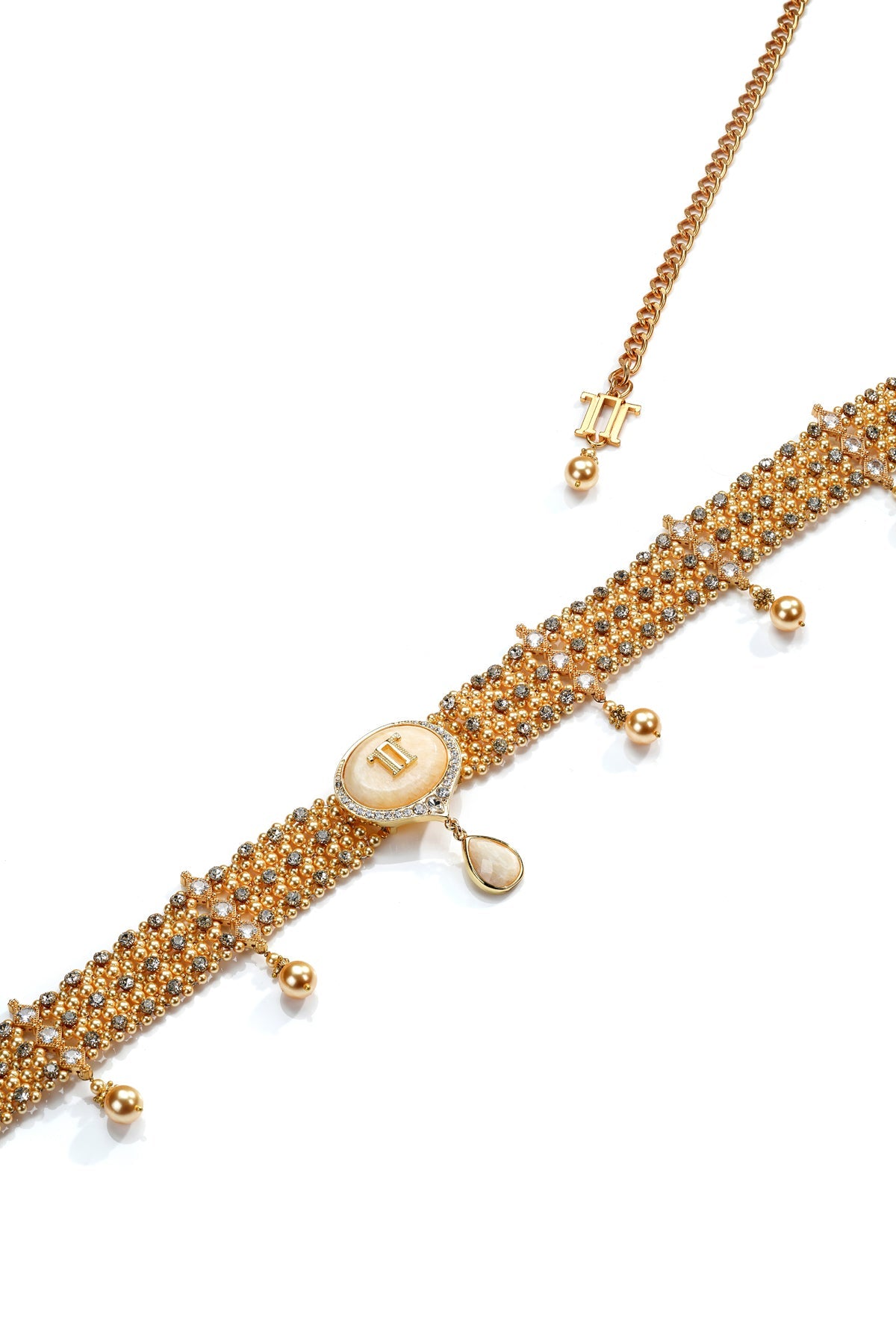 Jewelled Brooch Belt
