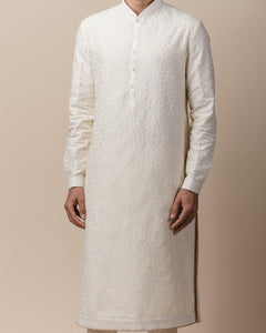 All Over Applique Zal Kurta