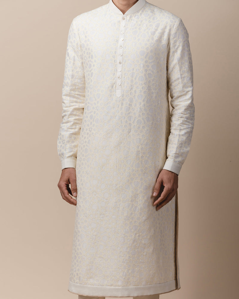 All Over Applique Zal Kurta