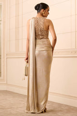 Concept Saree And Bodysuit